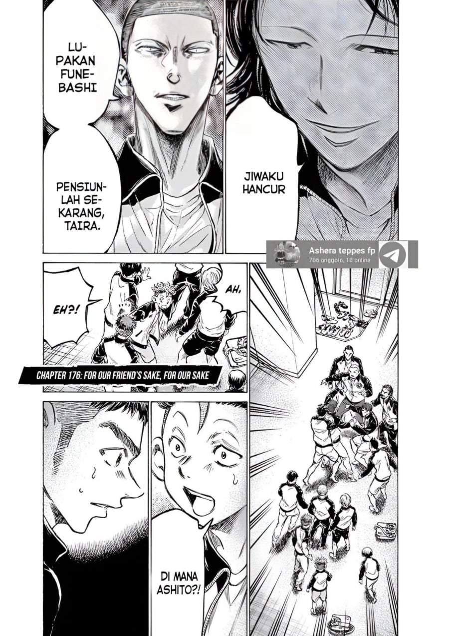 Ao Ashi Chapter 176