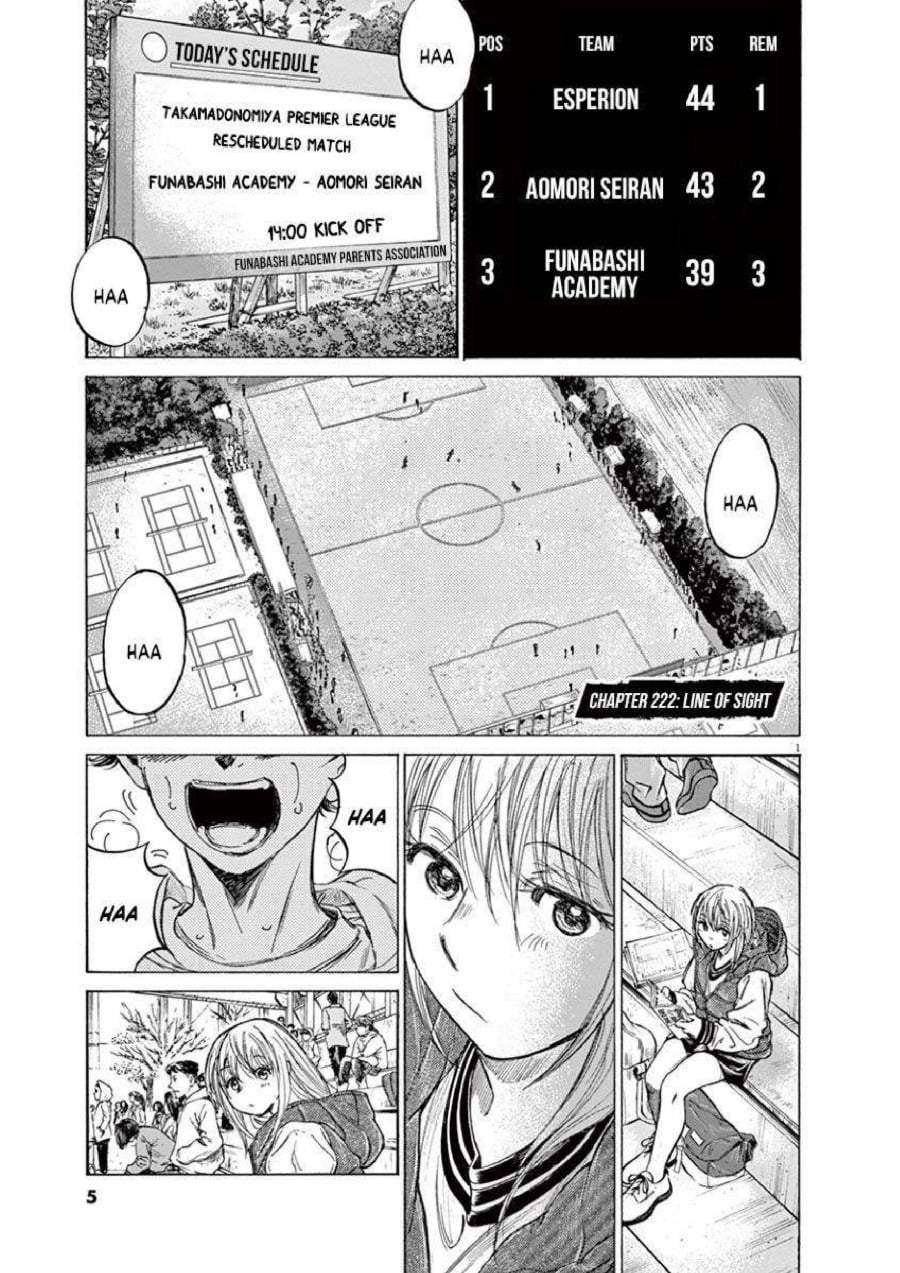 Ao Ashi Chapter 222