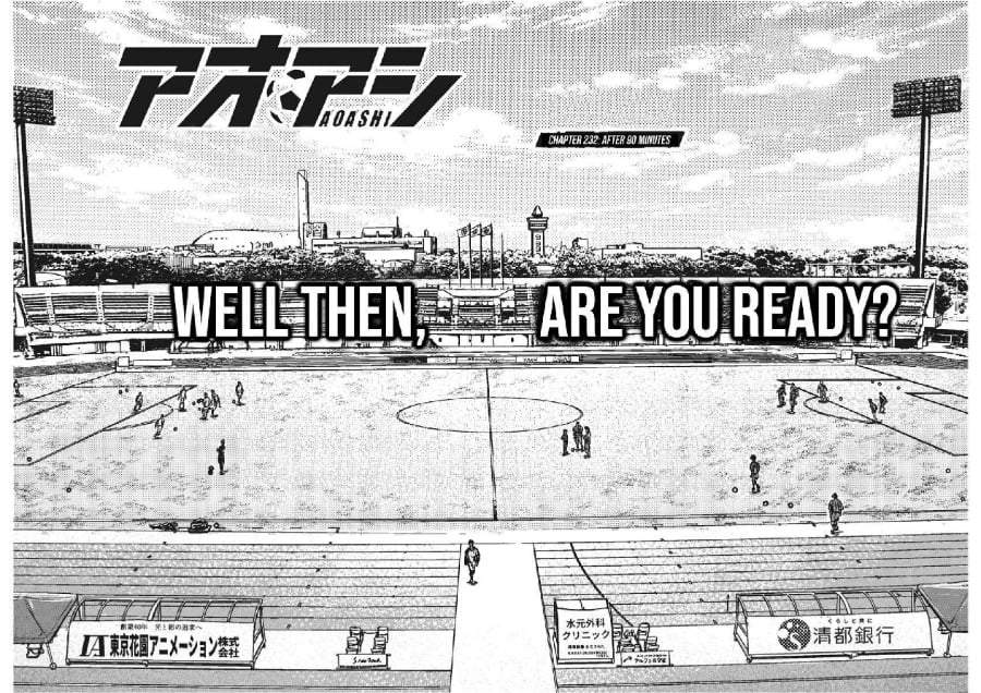 Ao Ashi Chapter 232