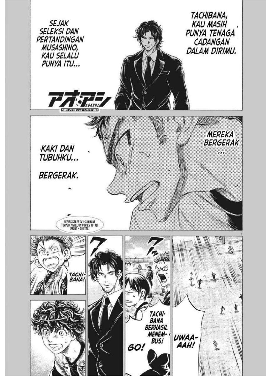 Ao Ashi Chapter 250