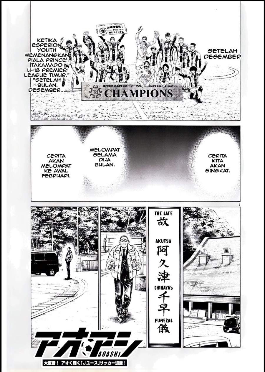 Ao Ashi Chapter 281