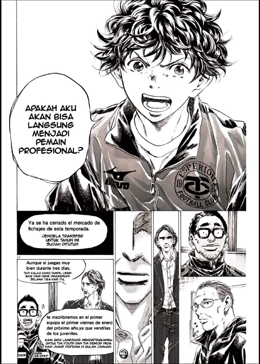 Ao Ashi Chapter 282