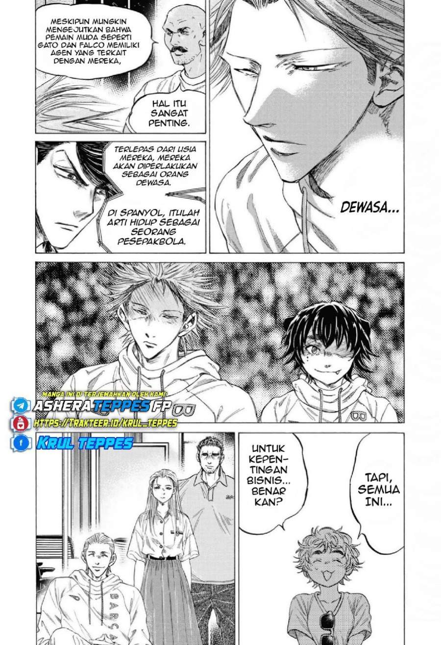 Ao Ashi Chapter 341