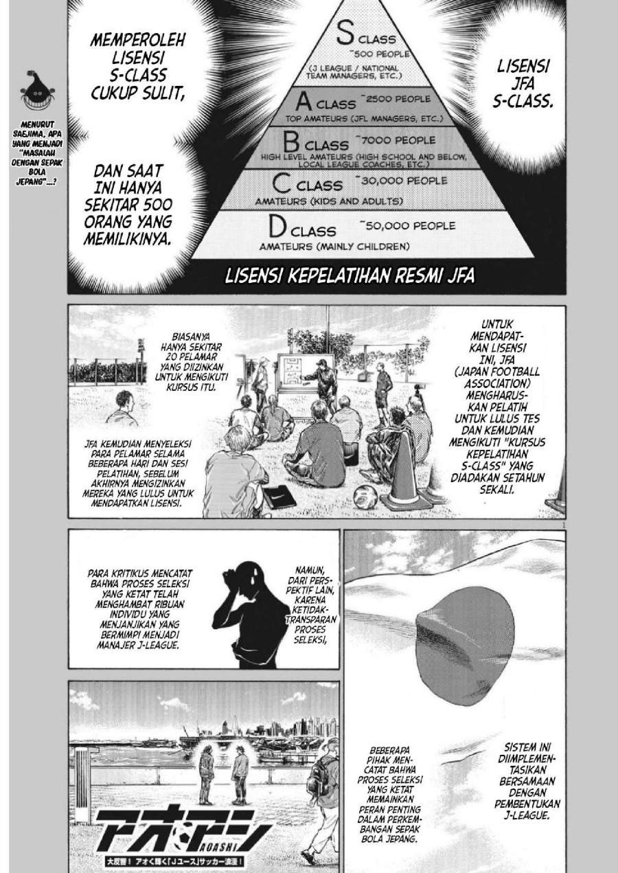 Ao Ashi Chapter 343