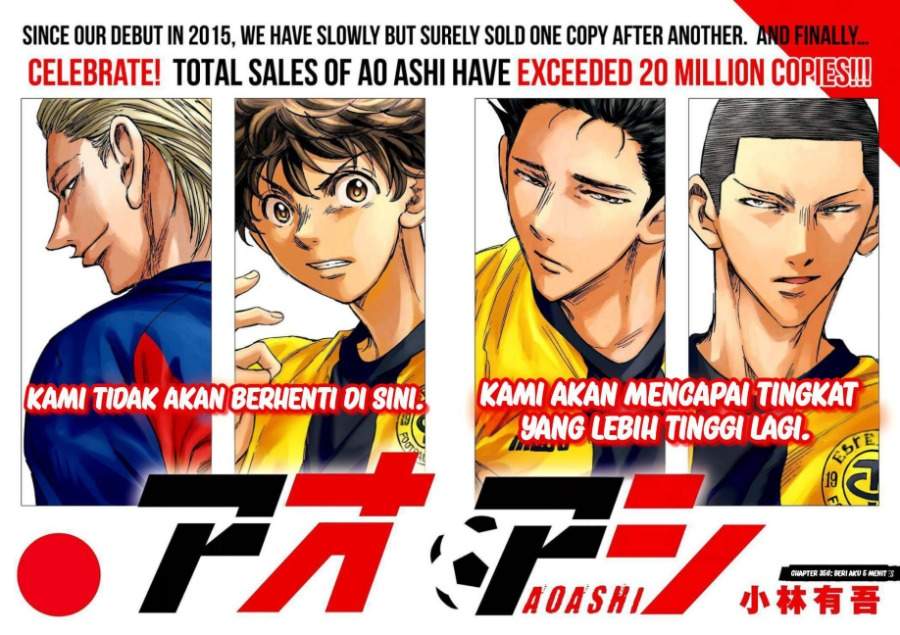 Ao Ashi Chapter 356