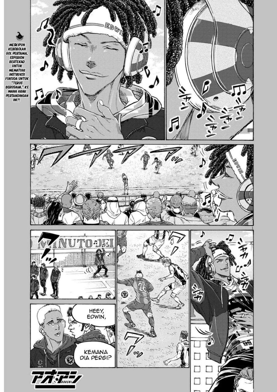 Ao Ashi Chapter 363