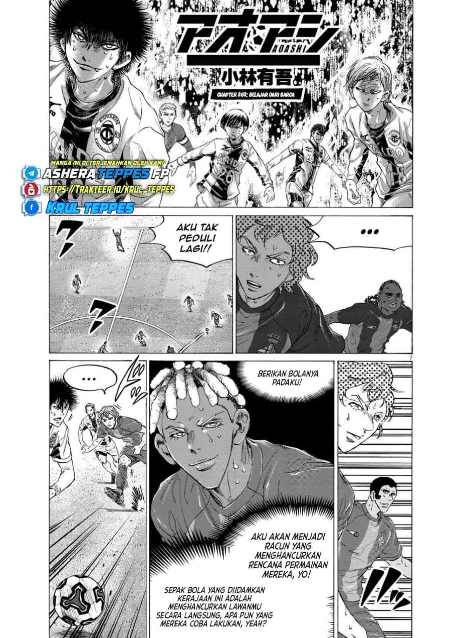 Ao Ashi Chapter 363