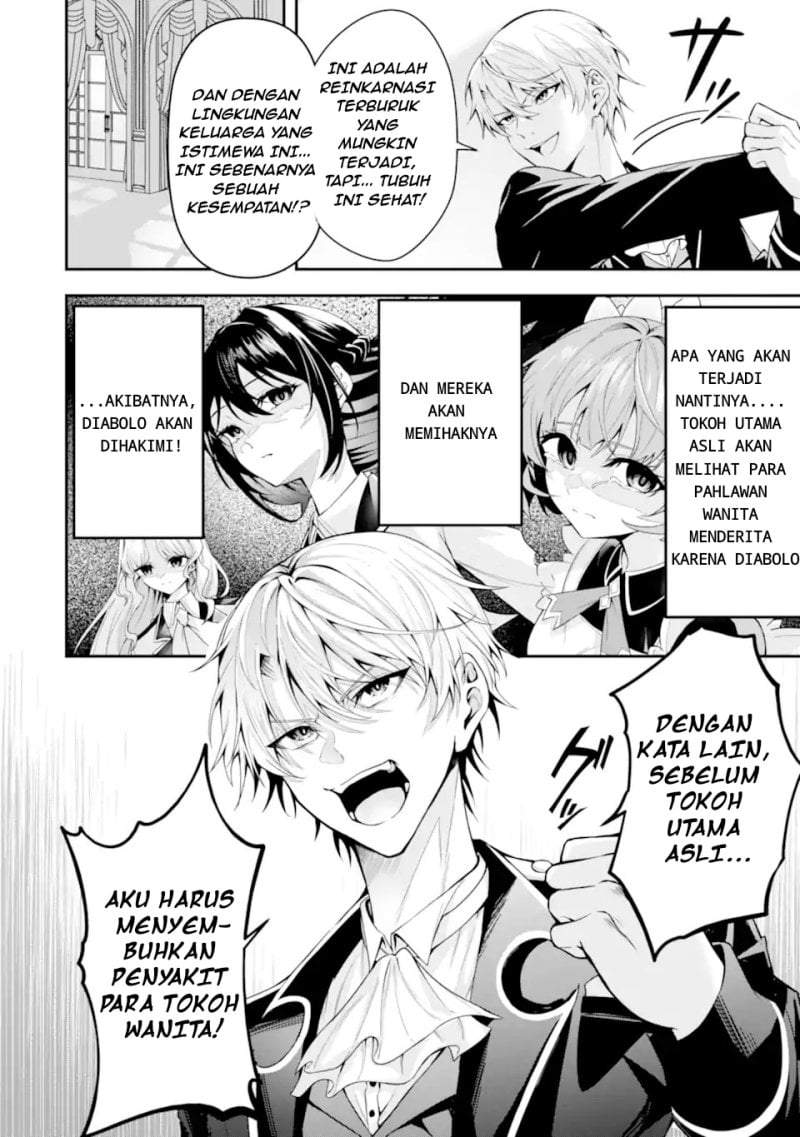 Shokei Flag No Akuyaku Kizoku Ni Tensei Shitaga, Shinitakunainode Yami Maho Wo Kiwamete Heroine Tachi Wo Sukuimasu Byojakuna Heroine Wo Care Shitara Naze Ka Ore Ga Dekiai Sareta Ken Chapter 1.1