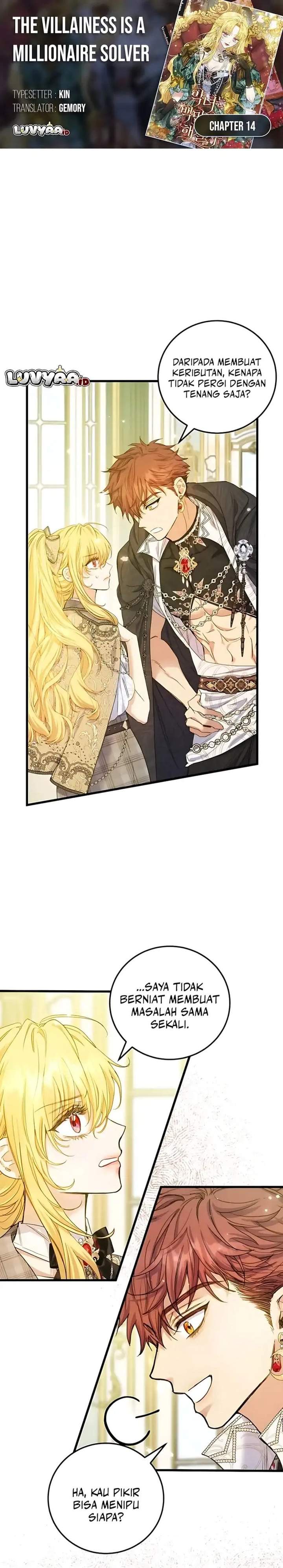 The Villainess is a Millionaire Solver Chapter 14