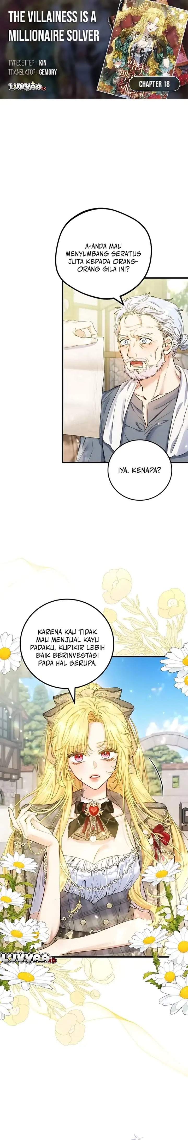 The Villainess is a Millionaire Solver Chapter 18