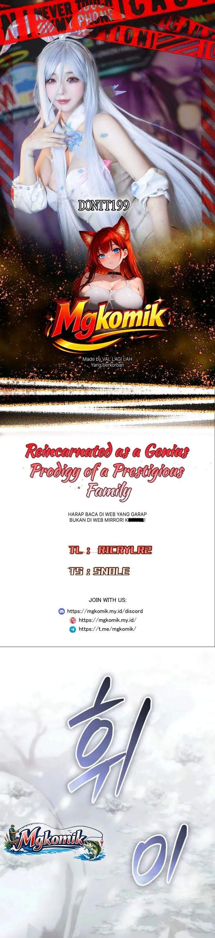 Reincarnated as a Genius Prodigy of a Prestigious Family Chapter 92
