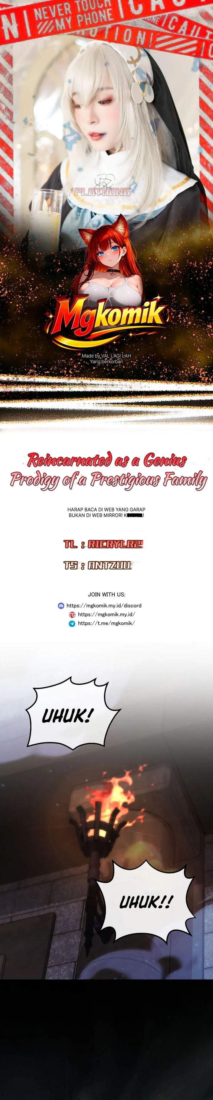 Reincarnated as a Genius Prodigy of a Prestigious Family Chapter 96