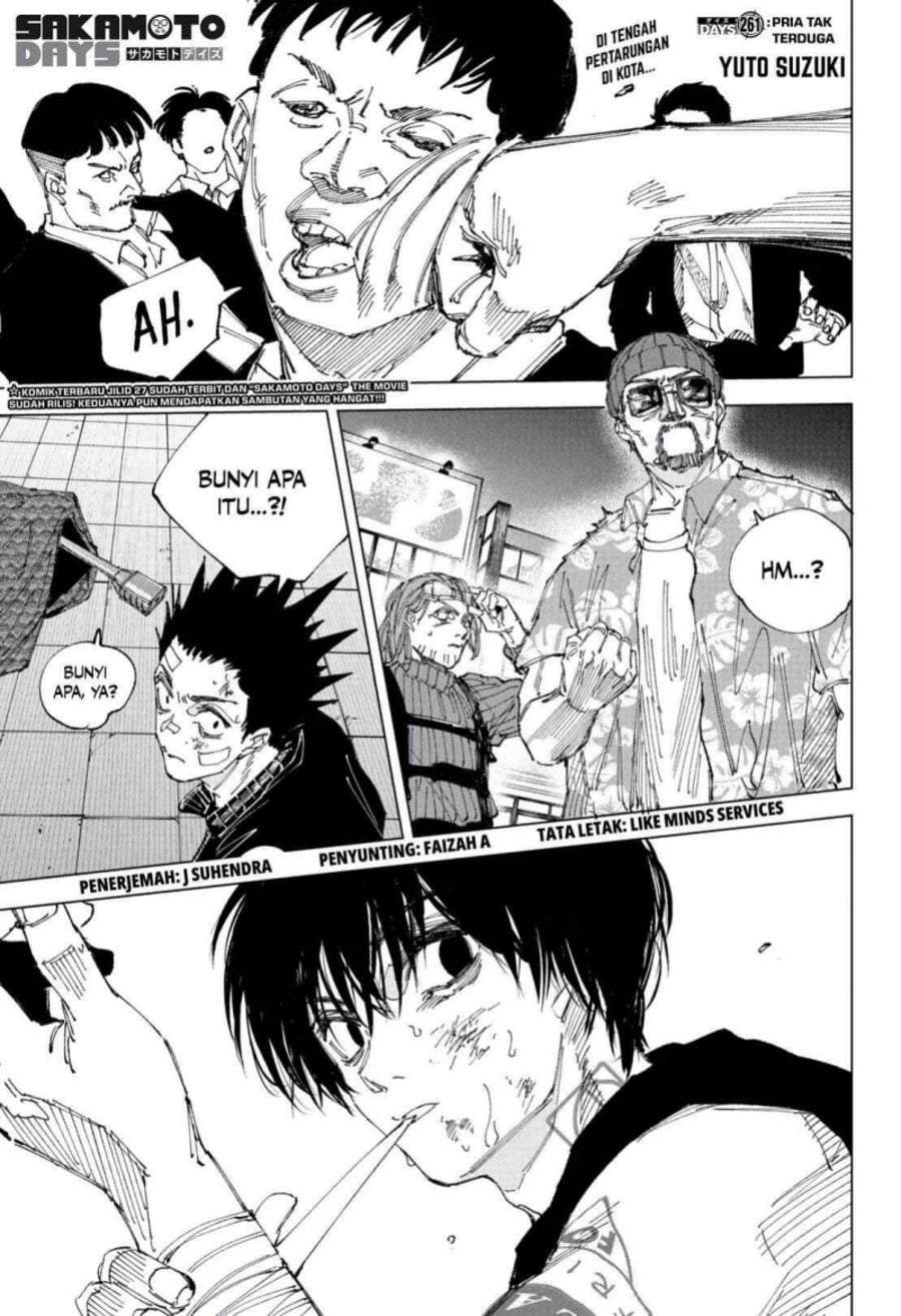 Sakamoto Days Chapter 261