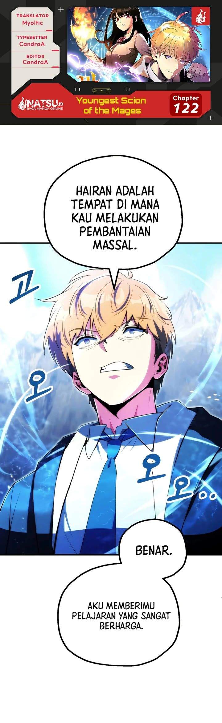Youngest Scion of the Mages Chapter 122