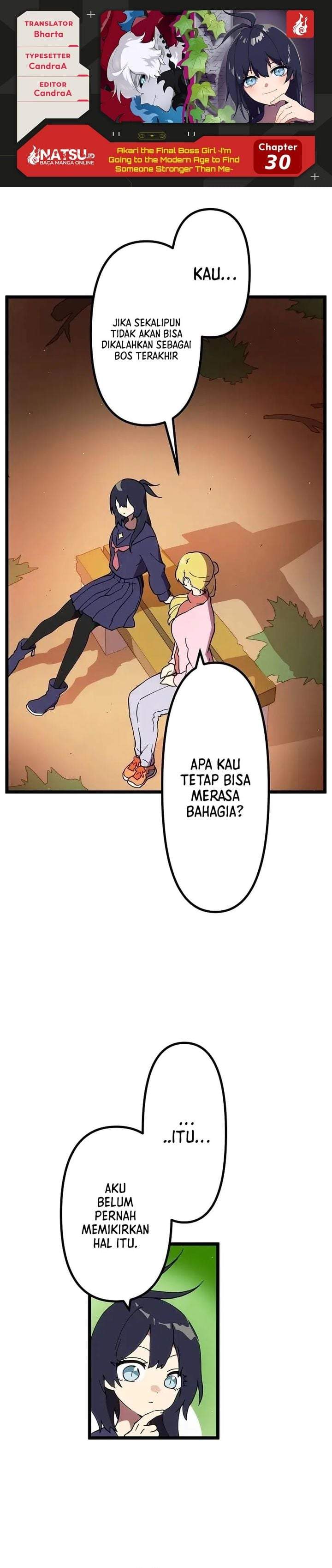 Akari the Final Boss Girl ~I’m Going to the Modern Age to Find Someone Stronger Than Me~ Chapter 30