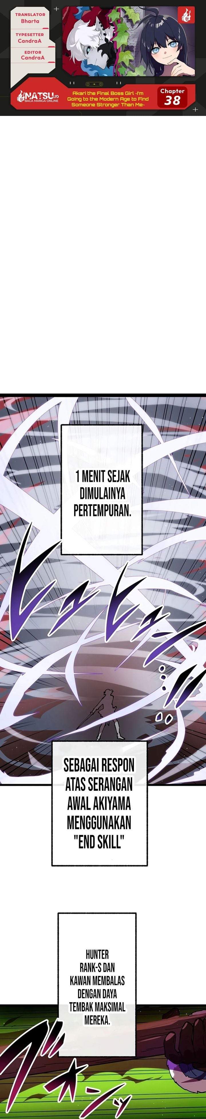Akari the Final Boss Girl ~I’m Going to the Modern Age to Find Someone Stronger Than Me~ Chapter 38