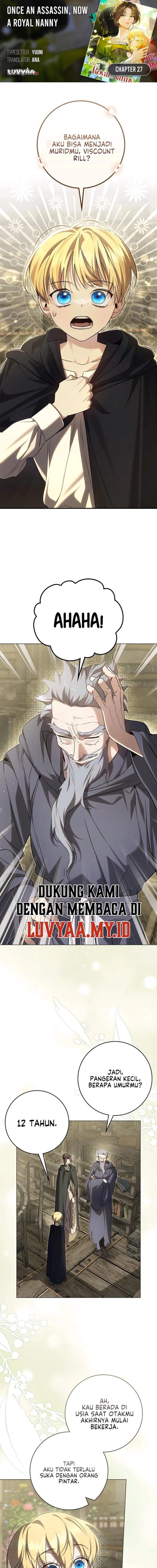 Once an Assassin, Now a Royal Nanny Chapter 27
