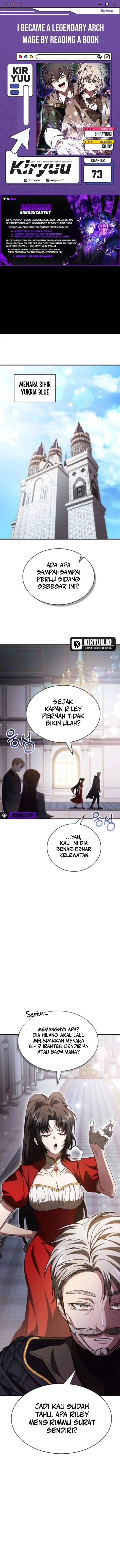 I Become a Legendary Arch Mage by Reading a Book Chapter 73