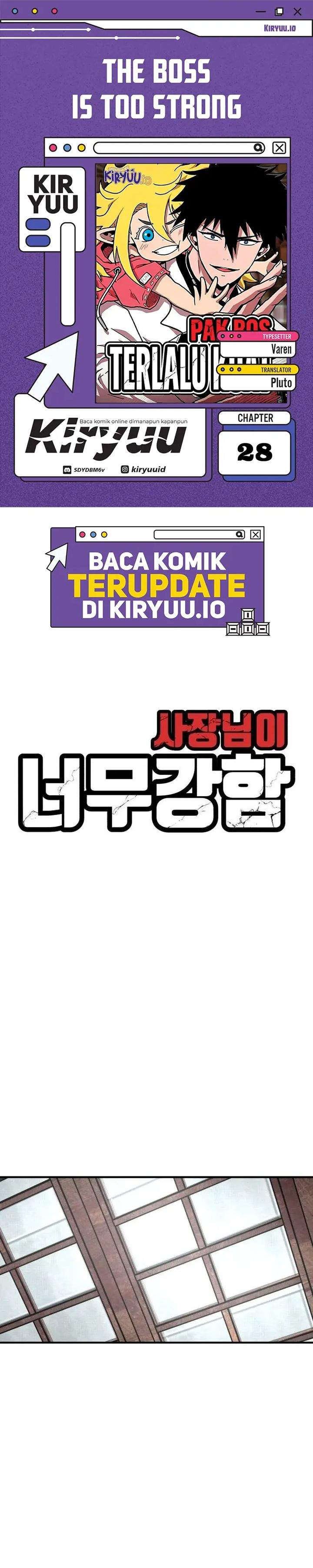 The Boss Is Too Strong Chapter 28