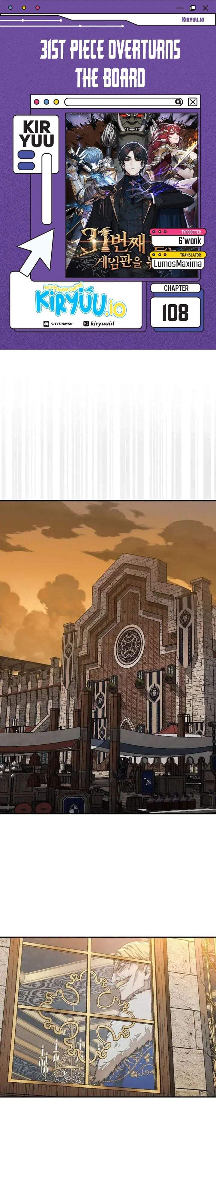The 31st Piece Turns the Tables Chapter 108
