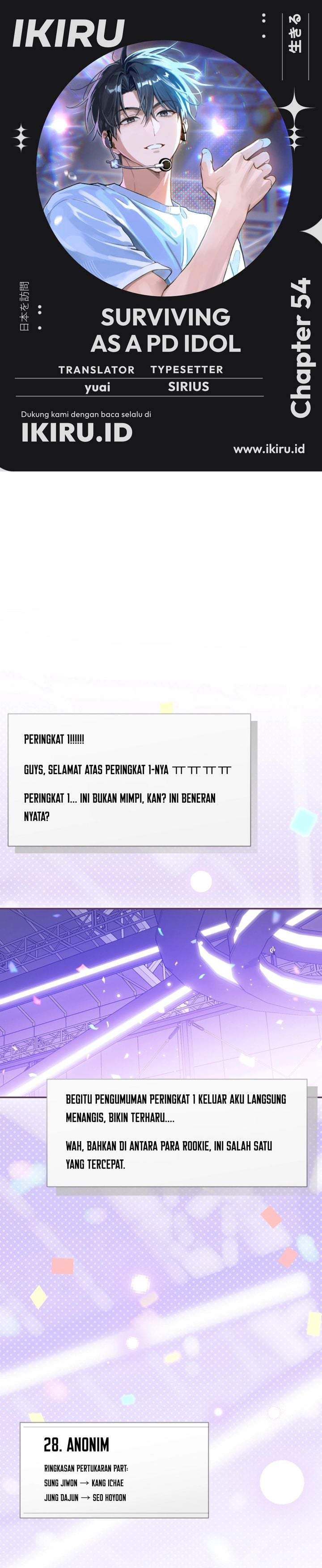 Surviving as a PD Idol Chapter 54