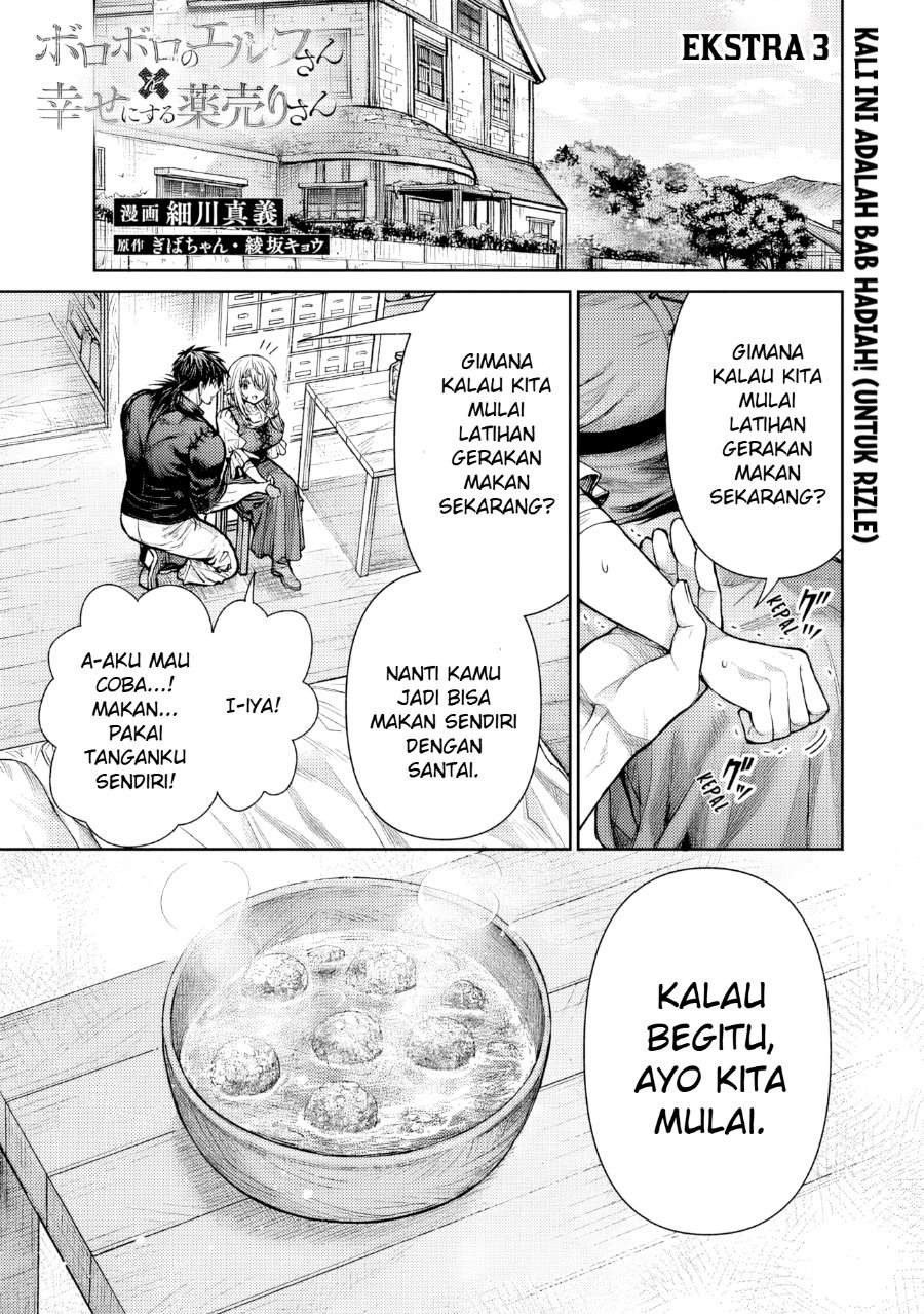Boroboro no Elf-san wo Shiawase ni Suru Kusuriuri-san Chapter 15.5