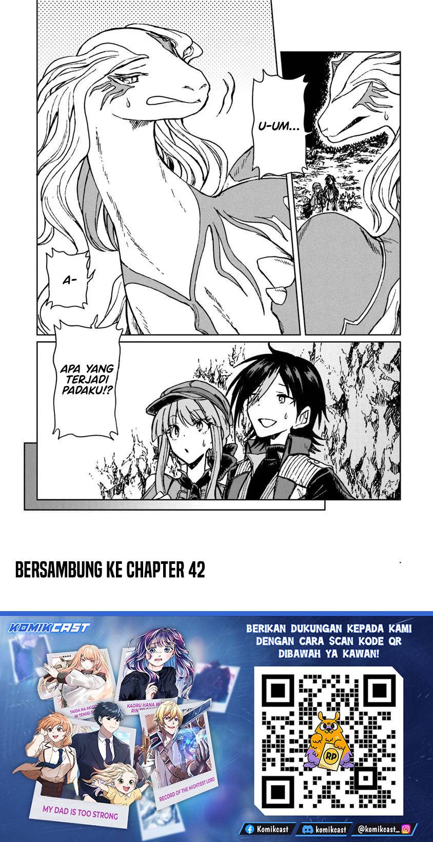 S-kyuu Guild wo Tsuihou saretakedo, Jitsu wa Ore dake Dragon no Kotoba ga Wakaru no de, Kidzuita Toki ni wa Ryuu Kishi no Chouten wo Kiwametemashita Chapter 41