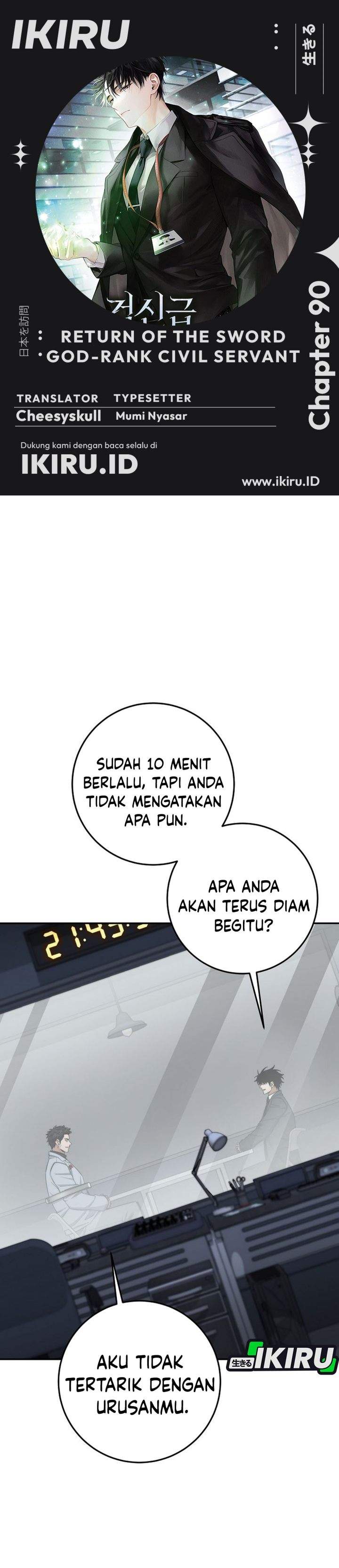 Return of the High-Ranking Civil Servant Chapter 90