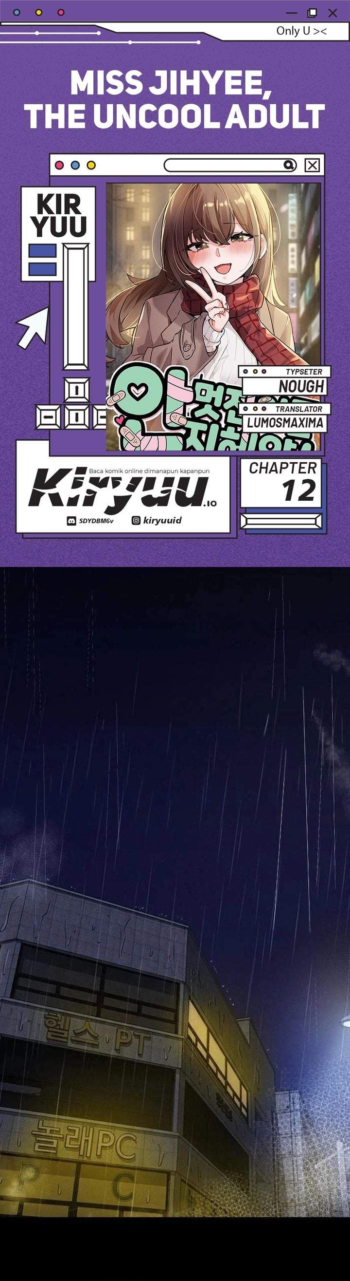 Miss Ji-Hye, The Uncool Adult Chapter 12