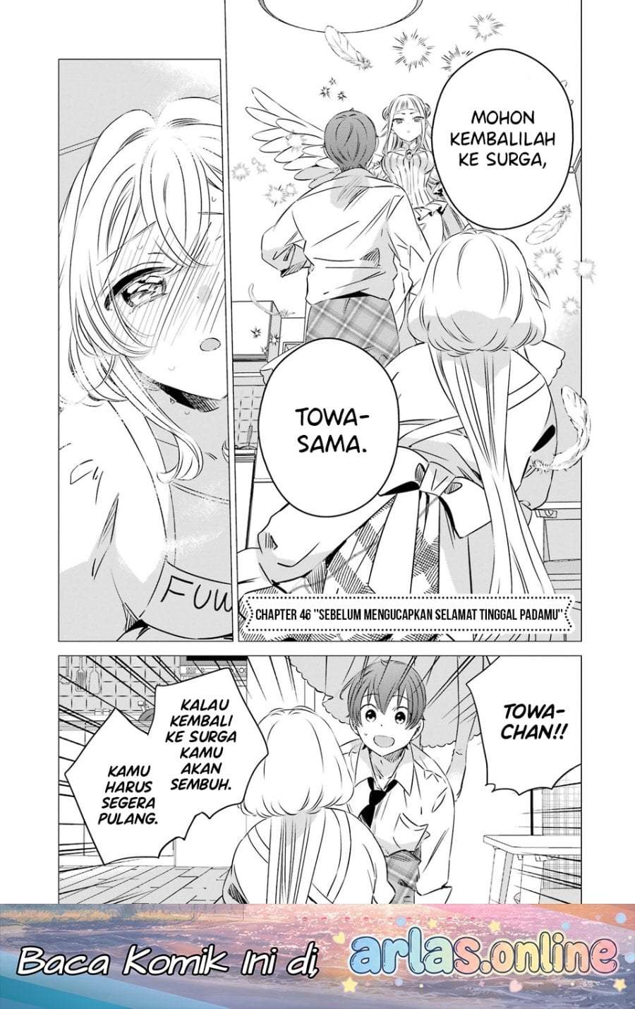 One Room, Hiatari Futsuu, Tenshitsuki Chapter 46