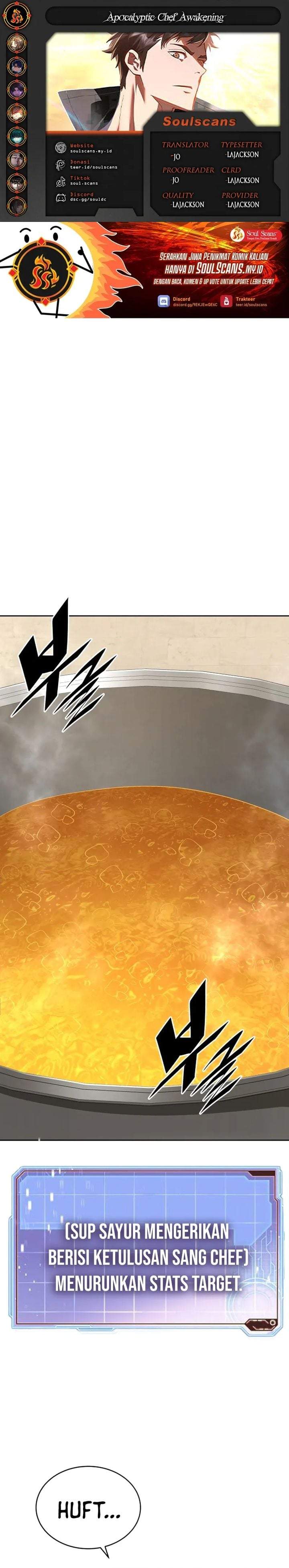 Apocalyptic Chef Awakening Chapter 108