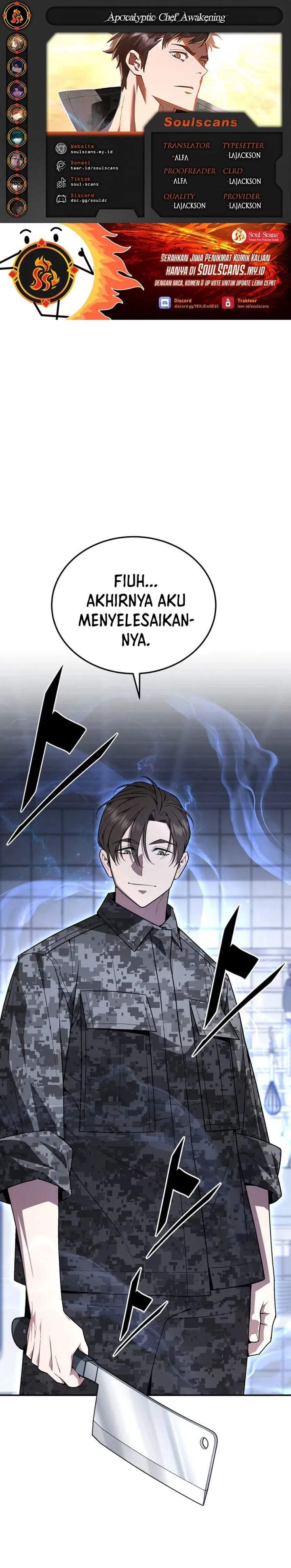 Apocalyptic Chef Awakening Chapter 99