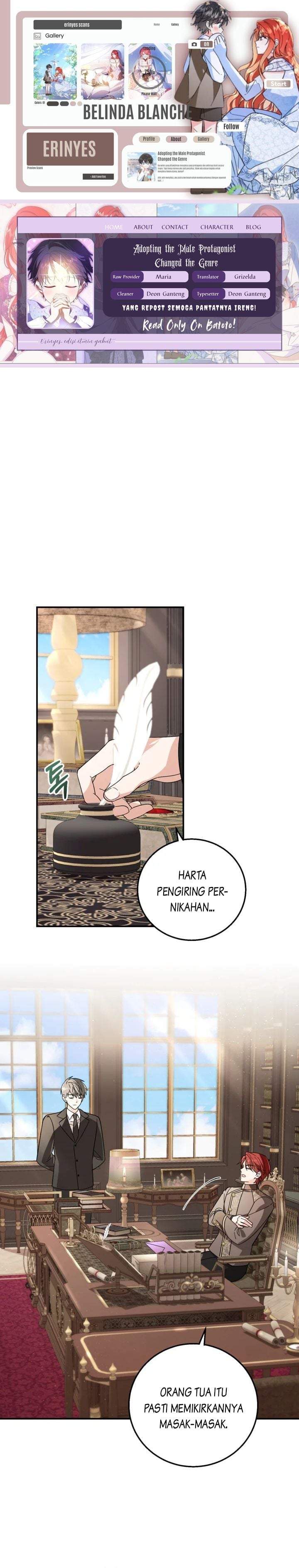 Adopting the Male Protagonist Changed the Genre Chapter 12