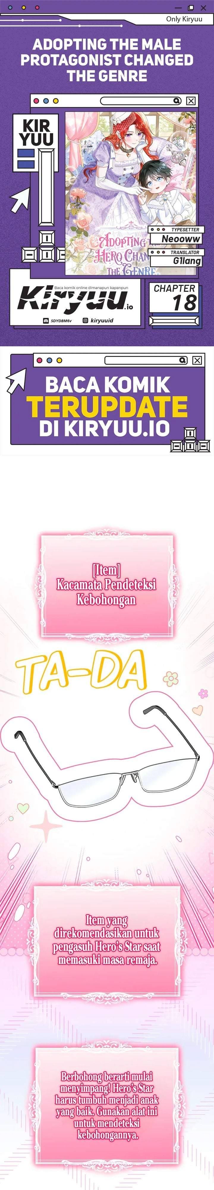 Adopting the Male Protagonist Changed the Genre Chapter 18