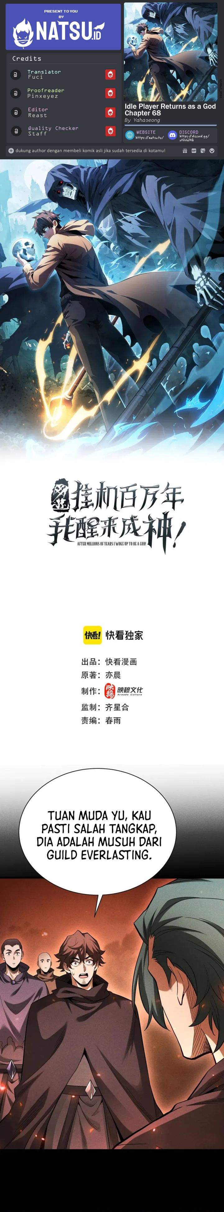Idle Player Returns as a God Chapter 68
