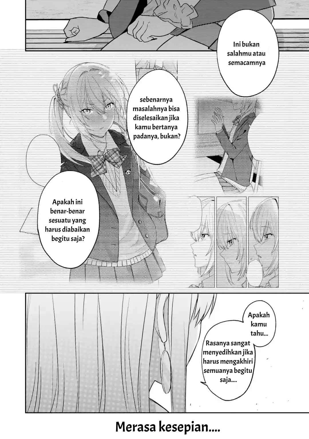 Osananajimi ni Kage de Tsugou no Yoi Otoko Yobawari Sareta Ore wa, Koui o Reset Shite Futsuu ni Seishun o Okuritai Chapter 4.3