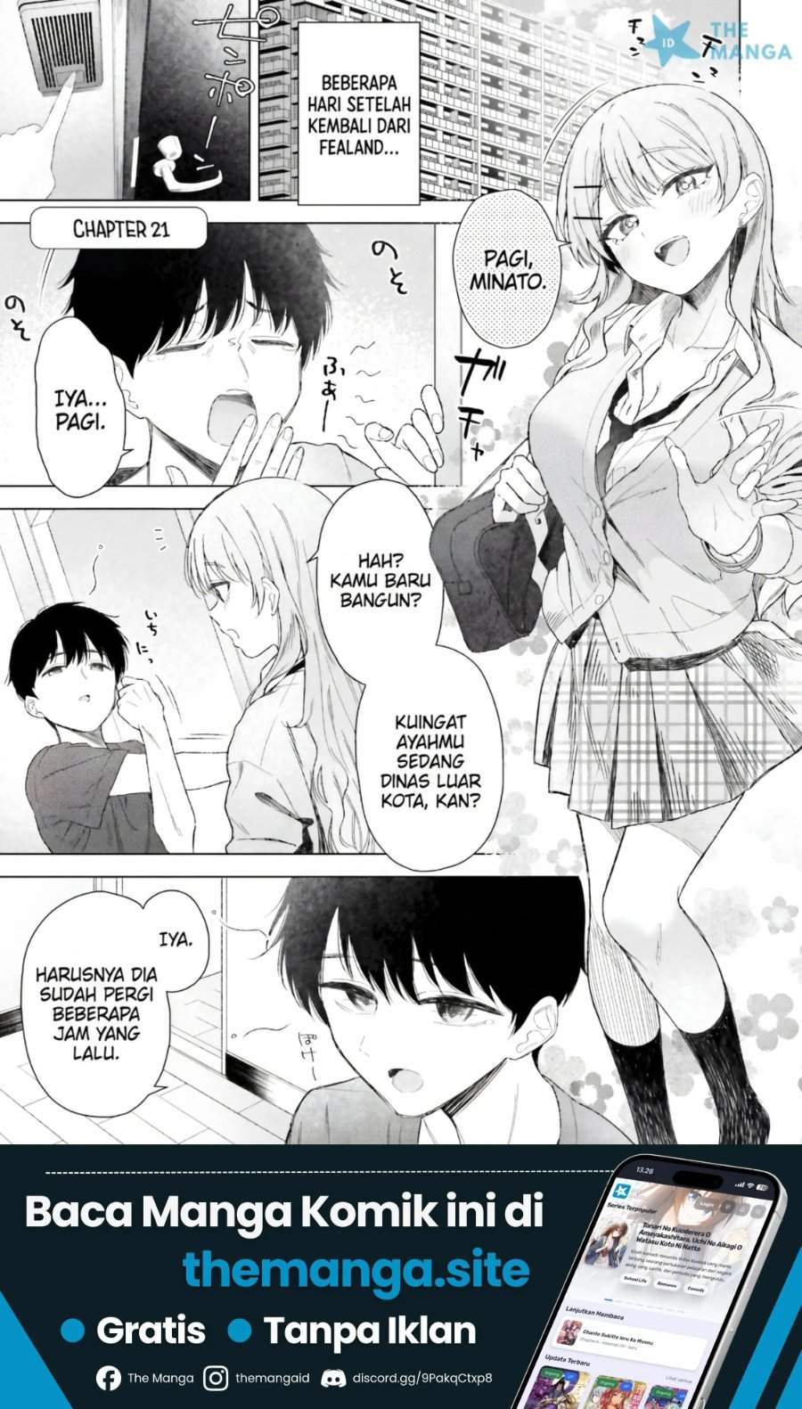 Onna Tomodachi wa Tanomeba Igaito Yarasete Kureru Chapter 21