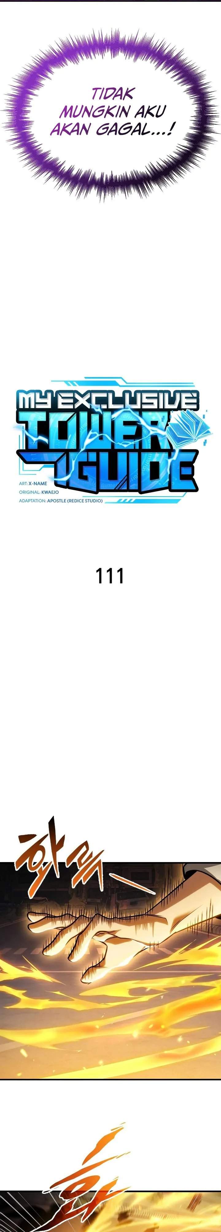 My Exclusive Tower Guide Chapter 111