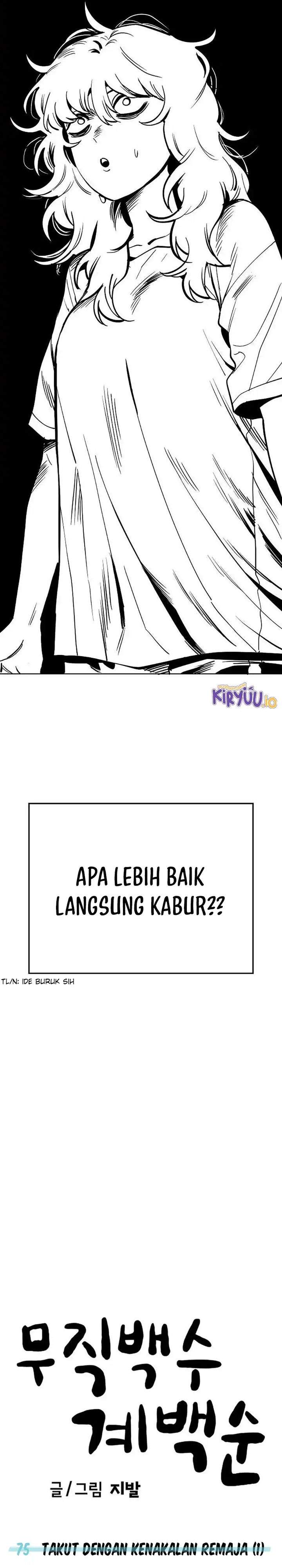 Unemployed Gye Baeksun Chapter 75