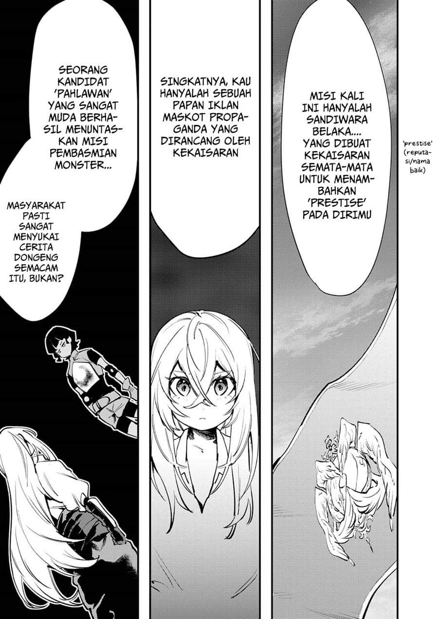 Shura Youjo no Eiyuutan ~Hanpa-sha to Iwa Reta Youhei, Youjo ni Tensei Shite Nariagaru~ Chapter 13