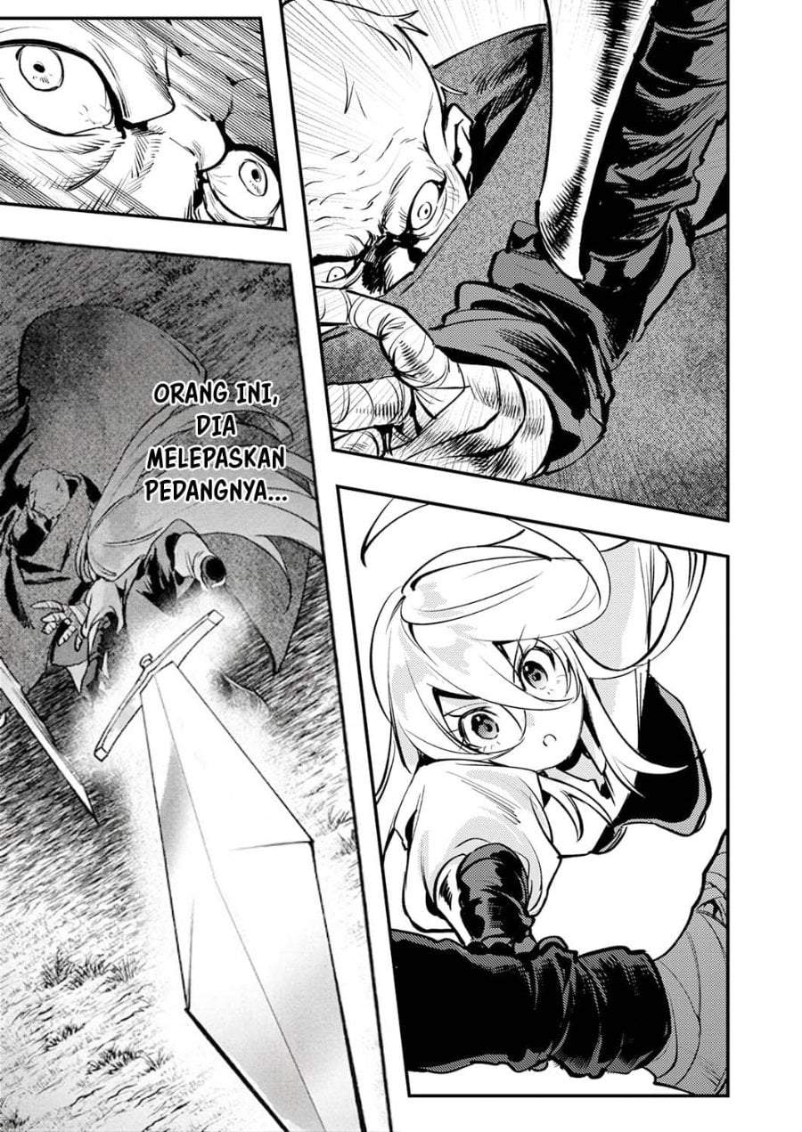 Shura Youjo no Eiyuutan ~Hanpa-sha to Iwa Reta Youhei, Youjo ni Tensei Shite Nariagaru~ Chapter 14