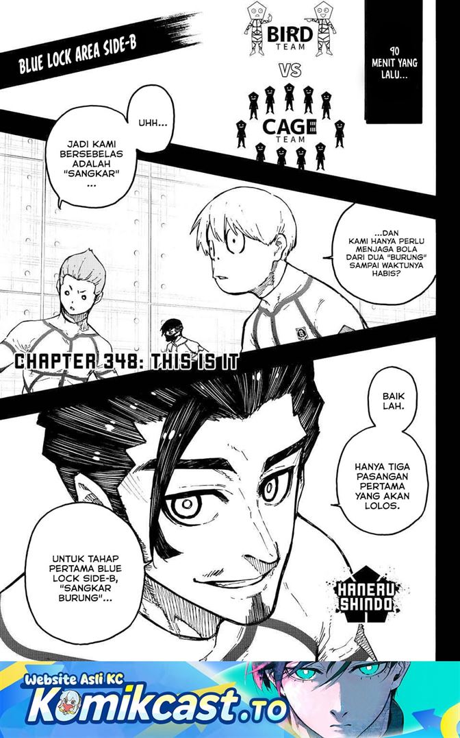 Blue Lock Chapter 348