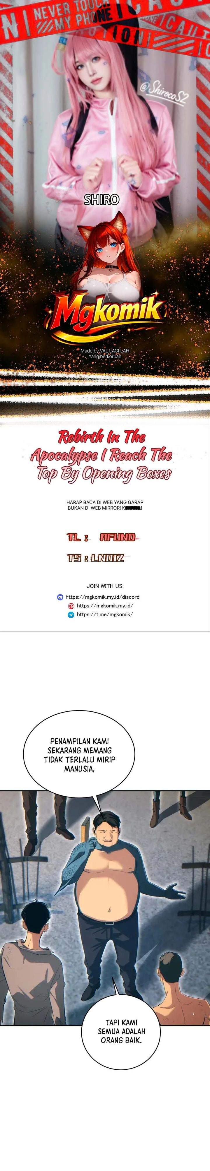 Rebirth in the Apocalypse: I Reach the Top by Opening Boxes Chapter 96