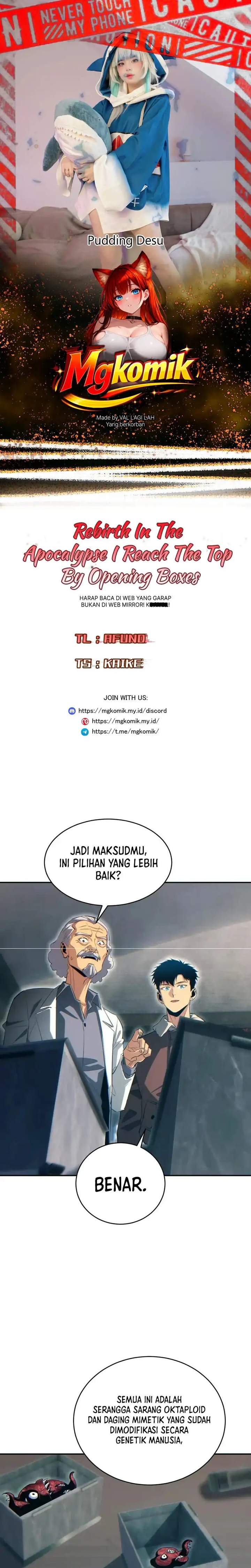 Rebirth in the Apocalypse: I Reach the Top by Opening Boxes Chapter 97