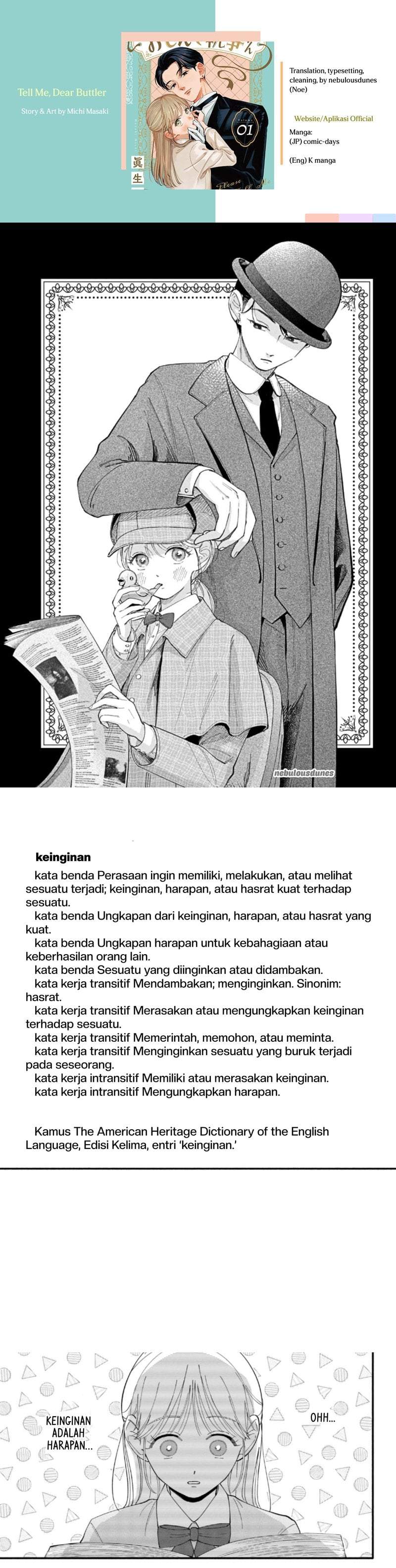 Oshiete Shitsuji-Kun Chapter 3