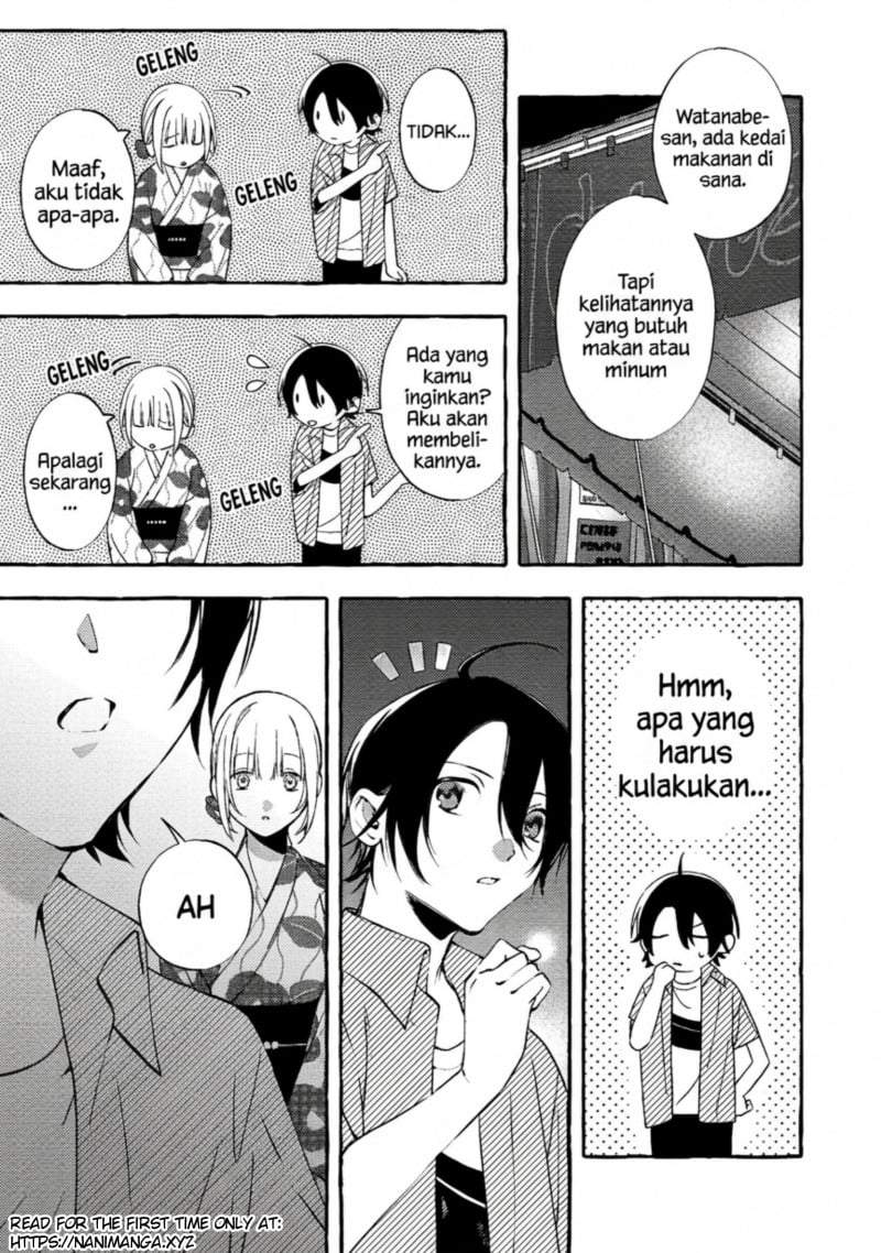 Gakuen no Madonna no Watanabe san ga, Naze ka Maishu Yotei wo Kitekuru Chapter 10.1