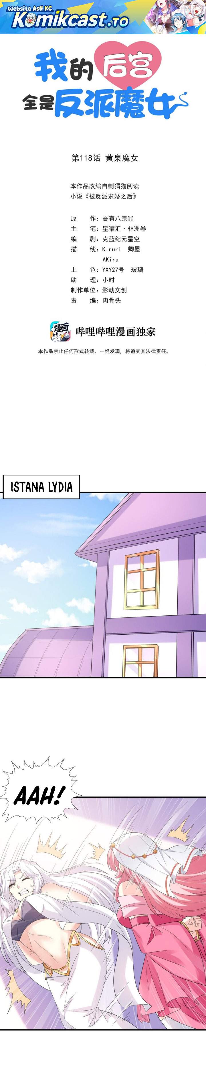 My Harem Is Entirely Female Demon Villains Chapter 118