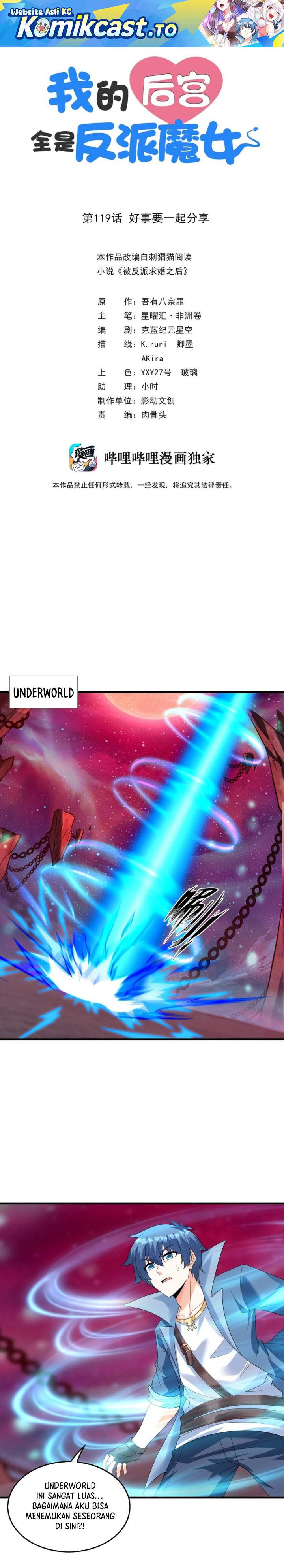 My Harem Is Entirely Female Demon Villains Chapter 119