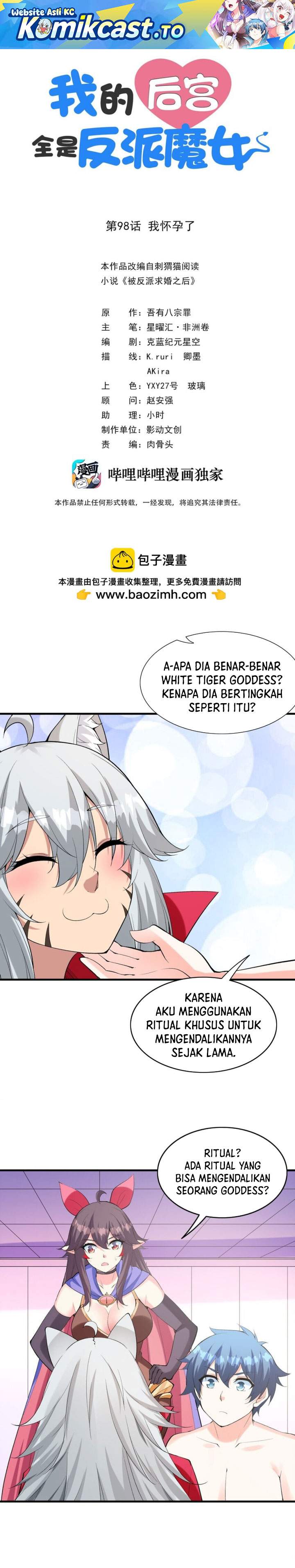 My Harem Is Entirely Female Demon Villains Chapter 98