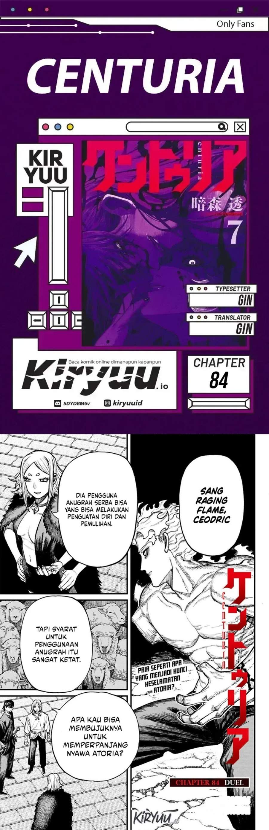 Centuria Chapter 84